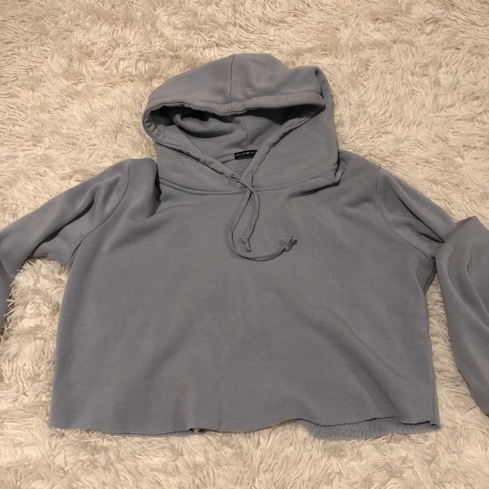 Cropped hoodie